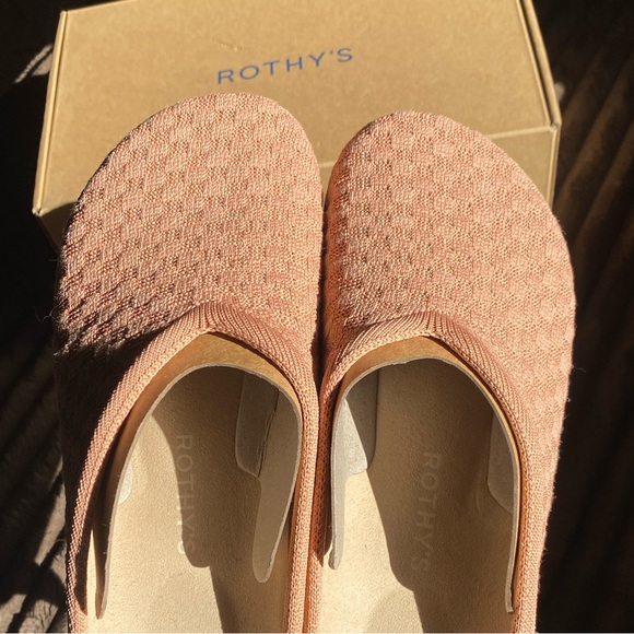 Rothy's The Hemp Casual Clog in Clay - Picture 12 of 12